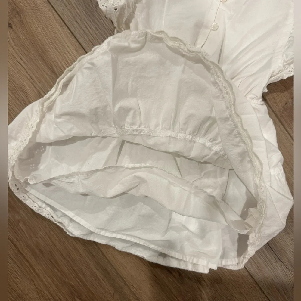GAP Kids Lace Tiered Girls Ruffle Dress - XS (4/5) - Picture 7 of 7